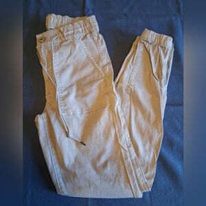 American Eagle Outfitters Women's Beige Joggers - Size 6